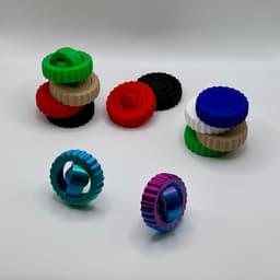 Anti Stress Fidget Gyroscope Spinner Print in Place 3d model