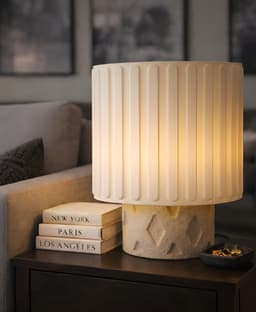 Solis - Textured Modern Table Lamp 3d model