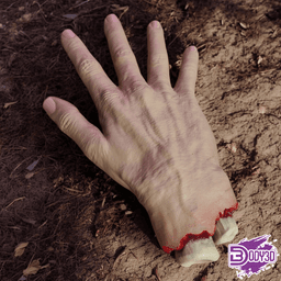 Lost Hand ( Supportless ) 3d model