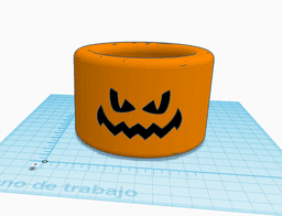 MINIMALIST HALLOWEEN POT (Pumpkin) 3d model