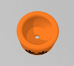 MINIMALIST HALLOWEEN POT (Pumpkin) 3d model