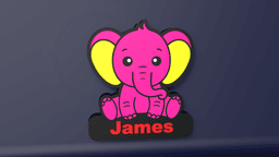 Cute Elephant – LED Strip compatible 3d model