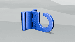 Baby hook 3d model