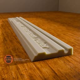 Extruder calibration ruler 3d model