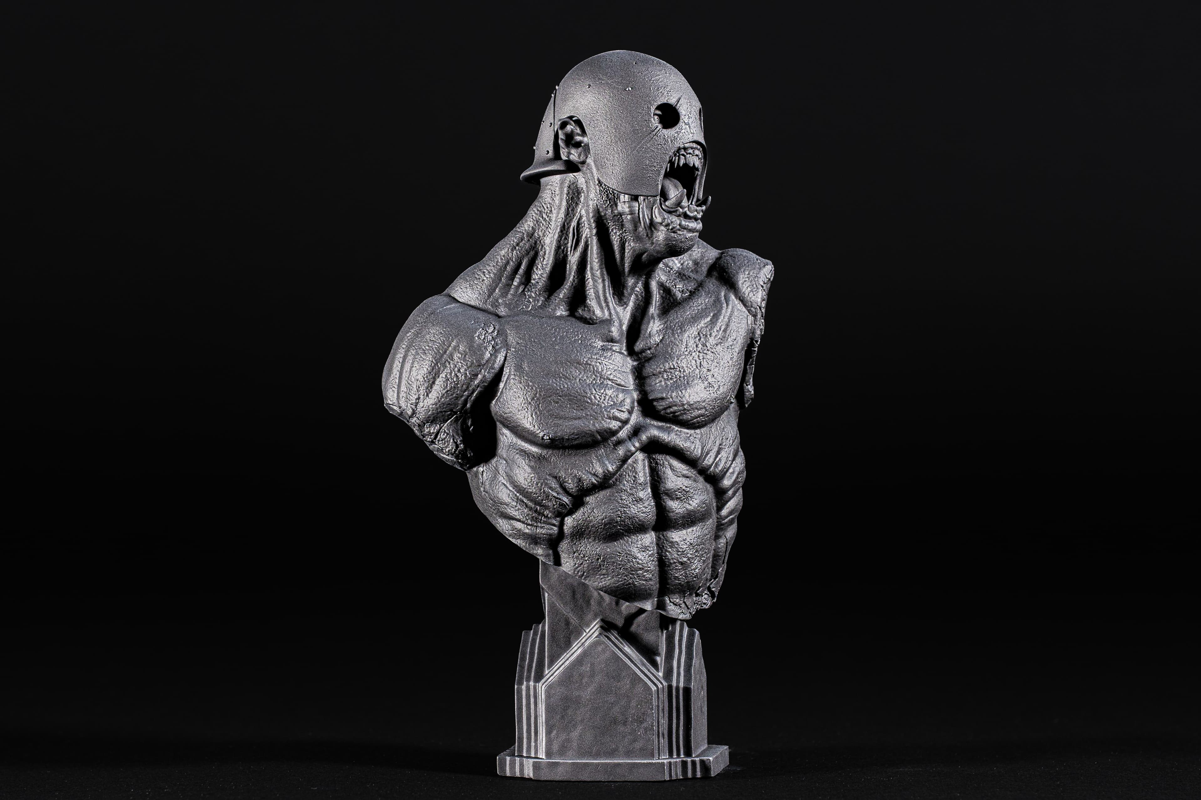 Uruk Hai Berserker Bust (Pre Supported) 3d model
