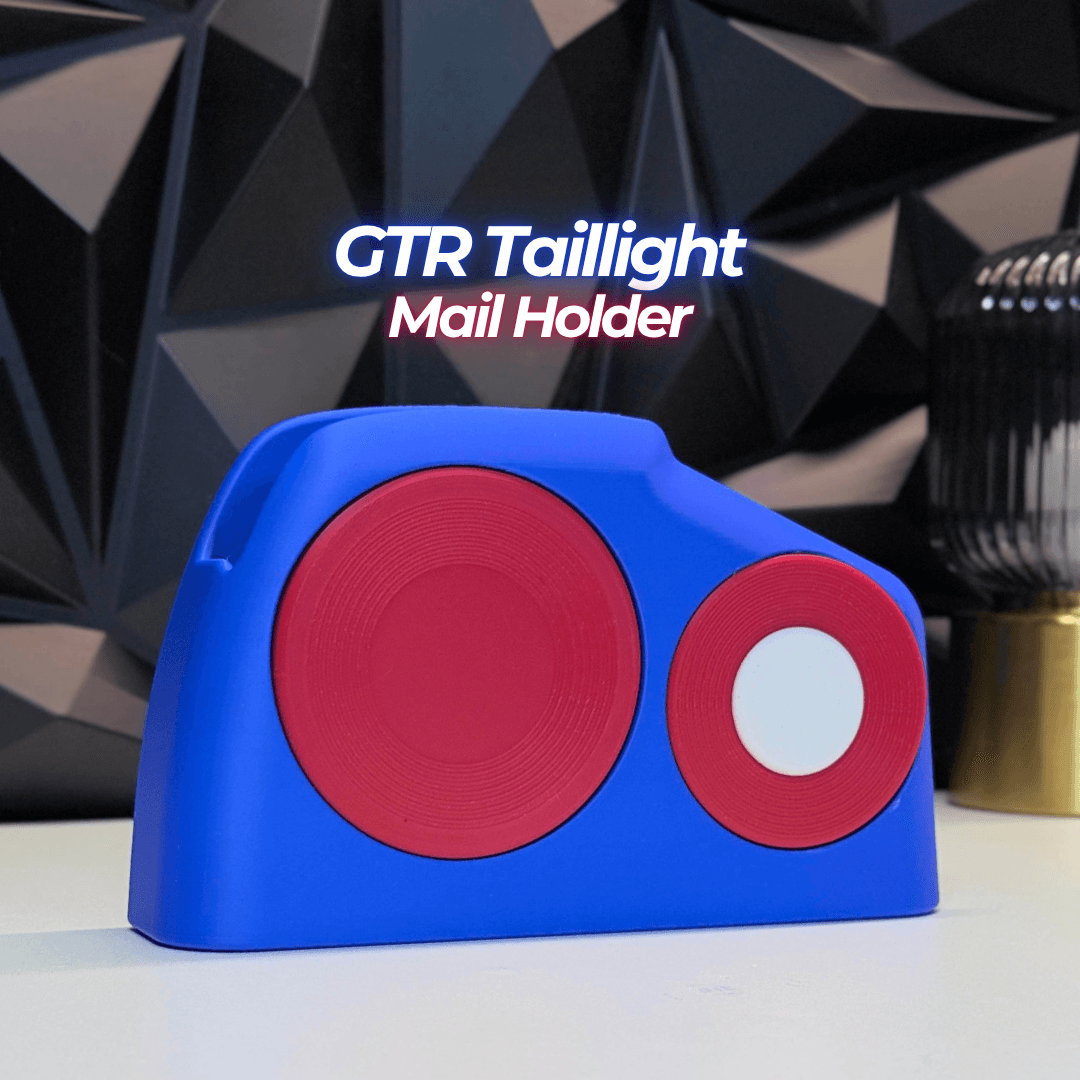GTR Tailight Mail Holder 3d model