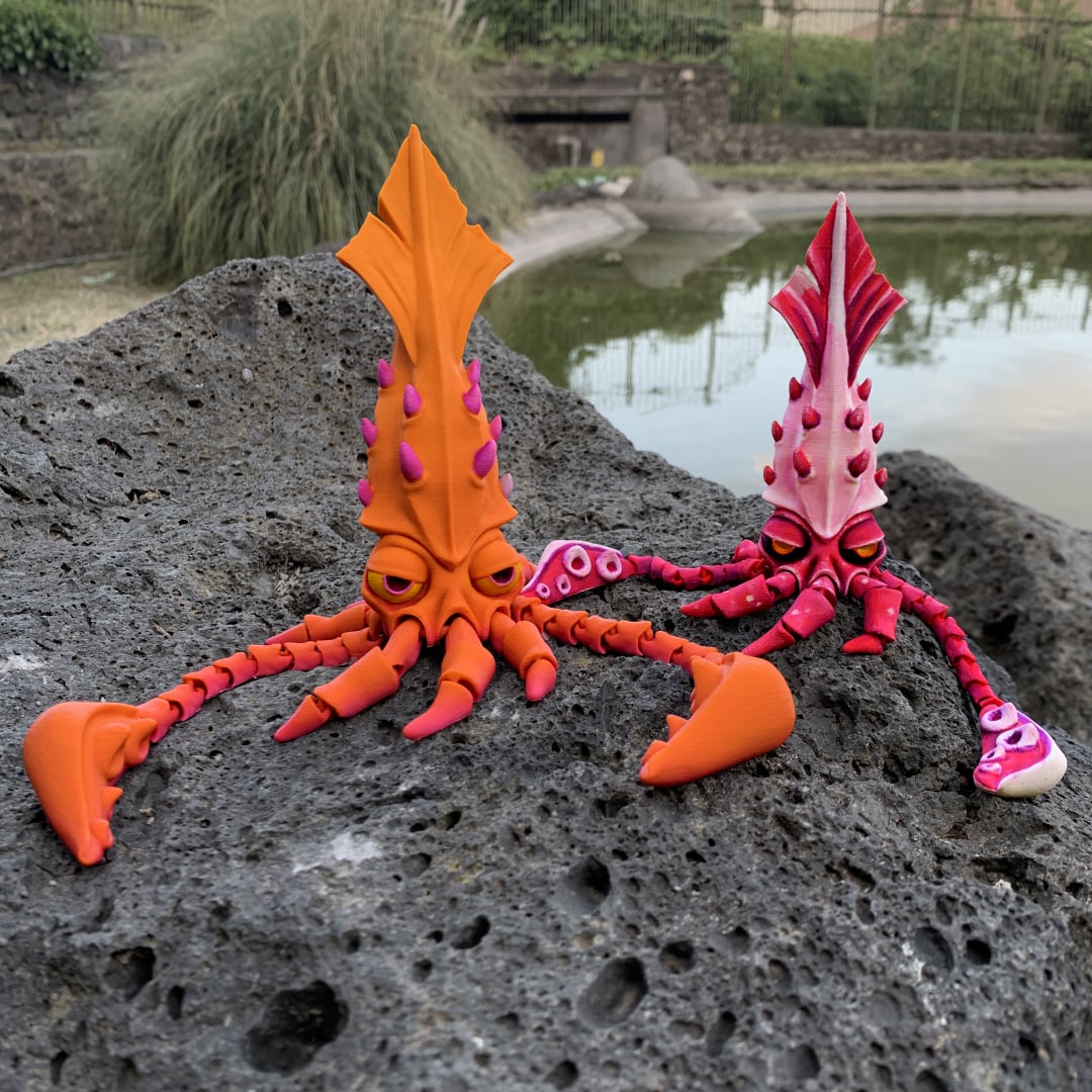 Giant Squid 3d model