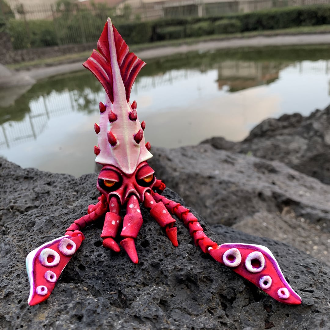 Giant Squid 3d model