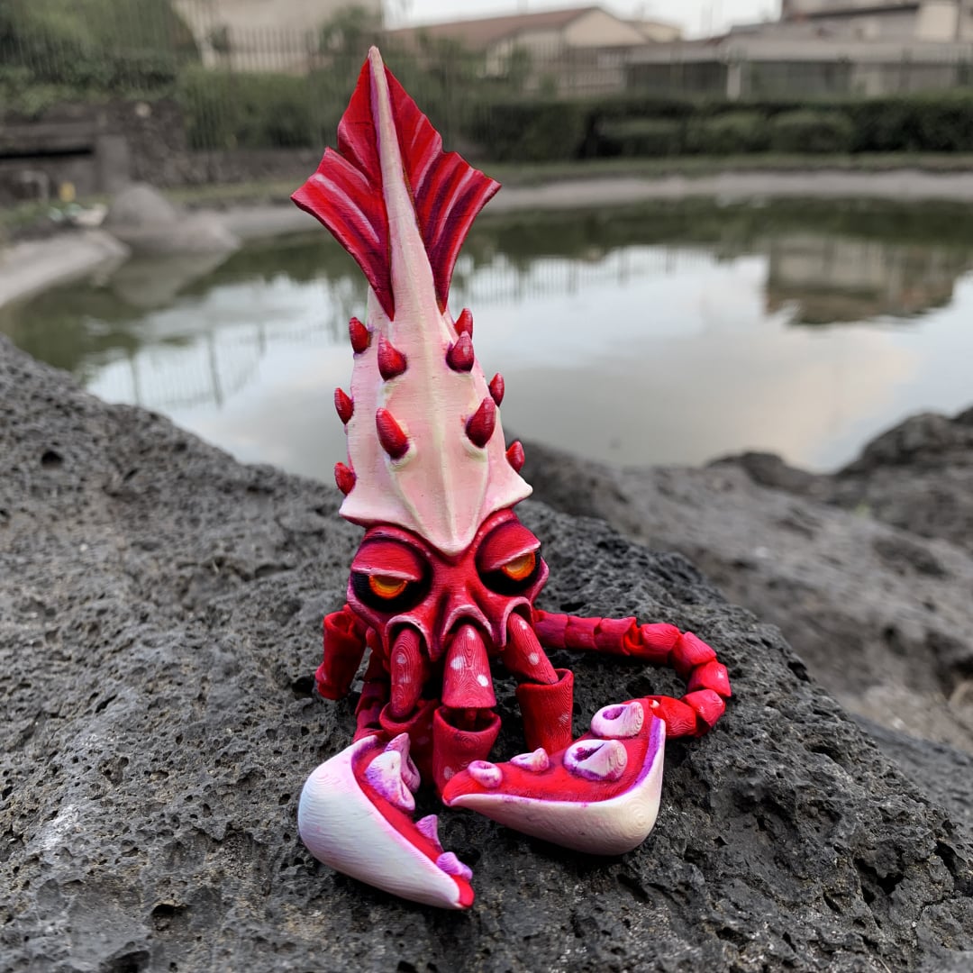 Giant Squid 3d model