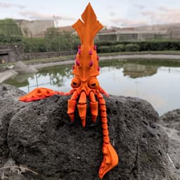 Giant Squid 3d model