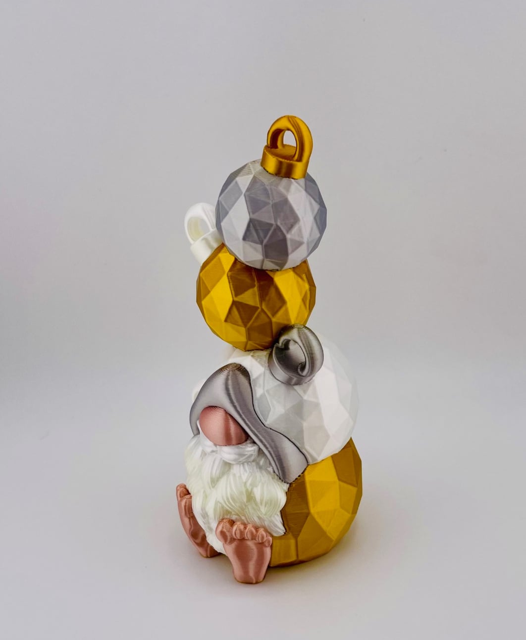 Ball Ornament Gnome Set 3d model