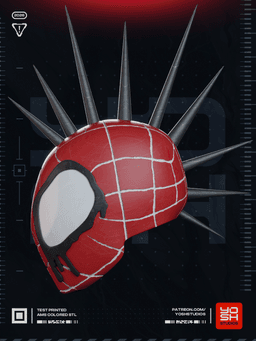 Spider-Punk 3D Printer STL File 3d model