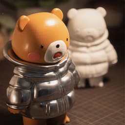 Puffer Bear 3d model