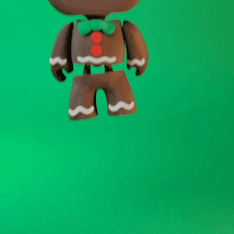 Gingercrumb - Festive, Articulated Gingerbread! 3d model