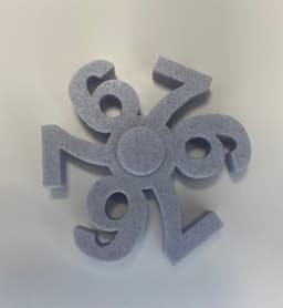 67 Fidget Spinner v3 3d model