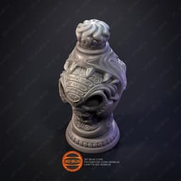 Witchcraft Poison Bottle 3d model