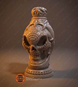 Witchcraft Poison Bottle 3d model