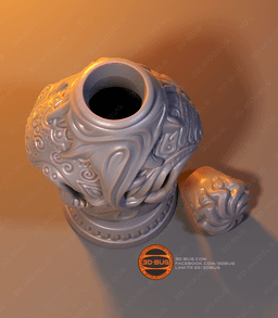 Witchcraft Poison Bottle 3d model