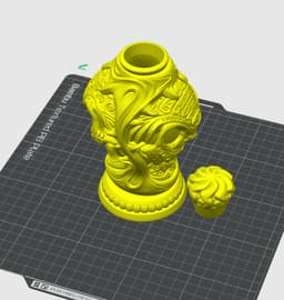 Witchcraft Poison Bottle 3d model