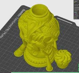 Witchcraft Poison Bottle 3d model