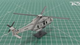 NH-90 Military Helicopter 3D Print Model 3d model