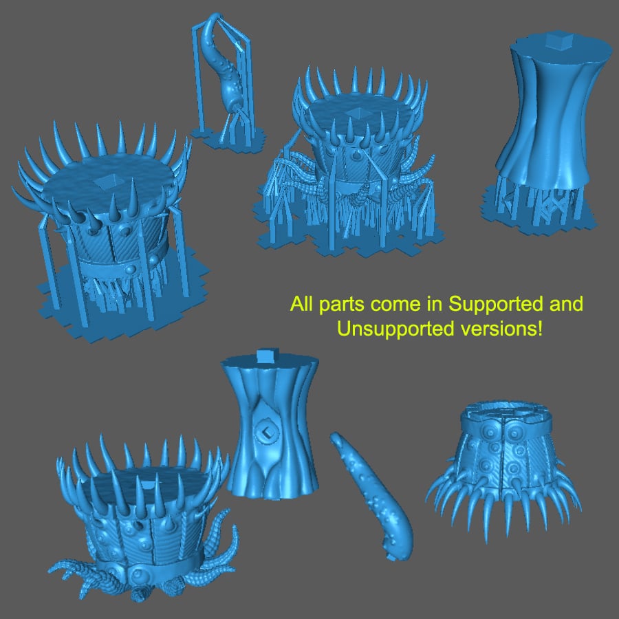 Barrels and Mimic 3d model
