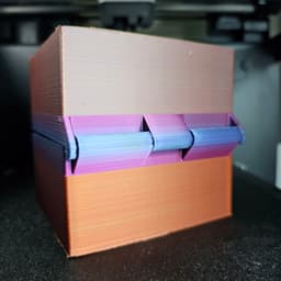 Big Snap Fit Box Blank 100x100 3d model