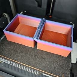 Big Snap Fit Box Blank 100x100 3d model