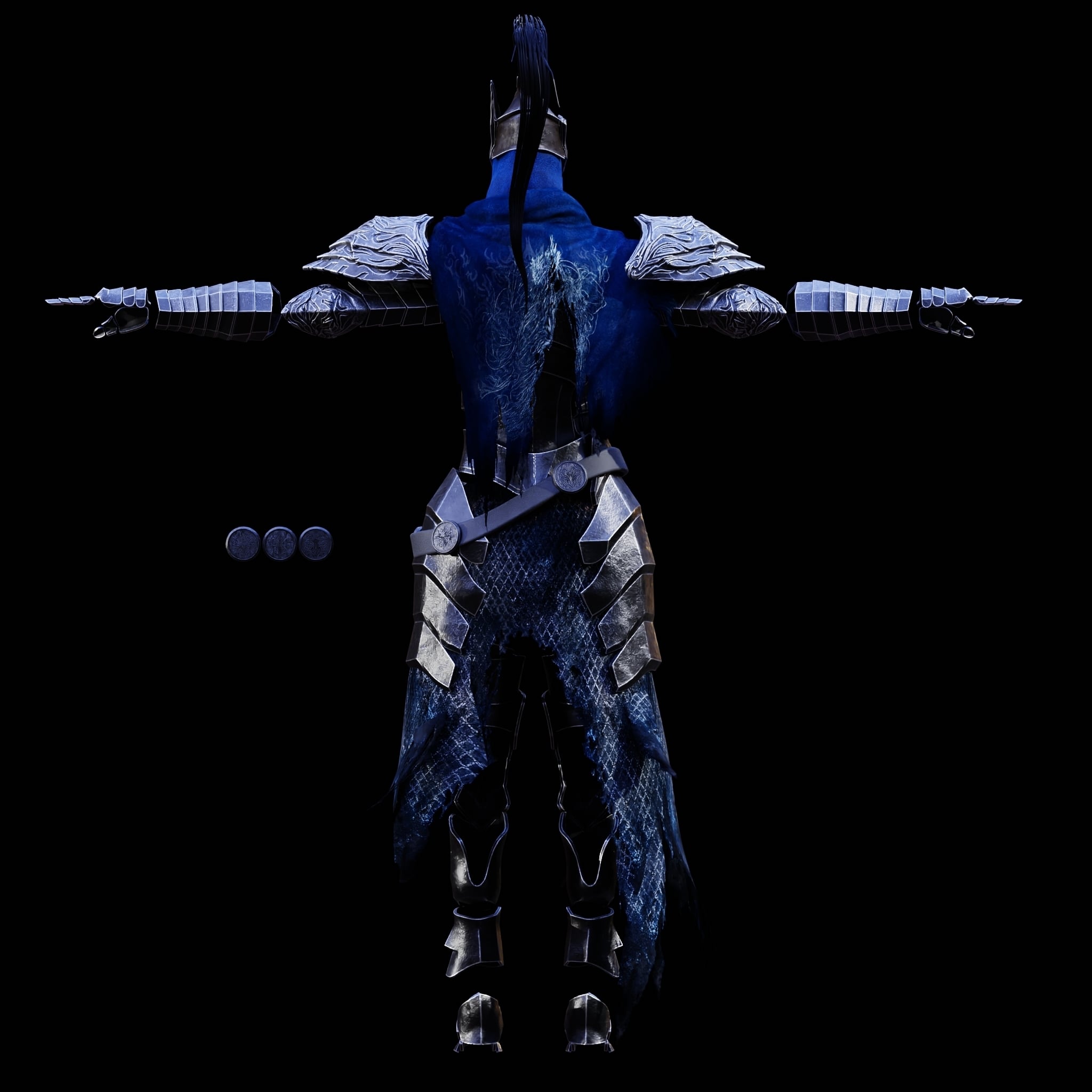 ULTIMATE ARTORIAS FULL PLATE ARMOR COSPLAY LIFESIZE FAN ART 3d model