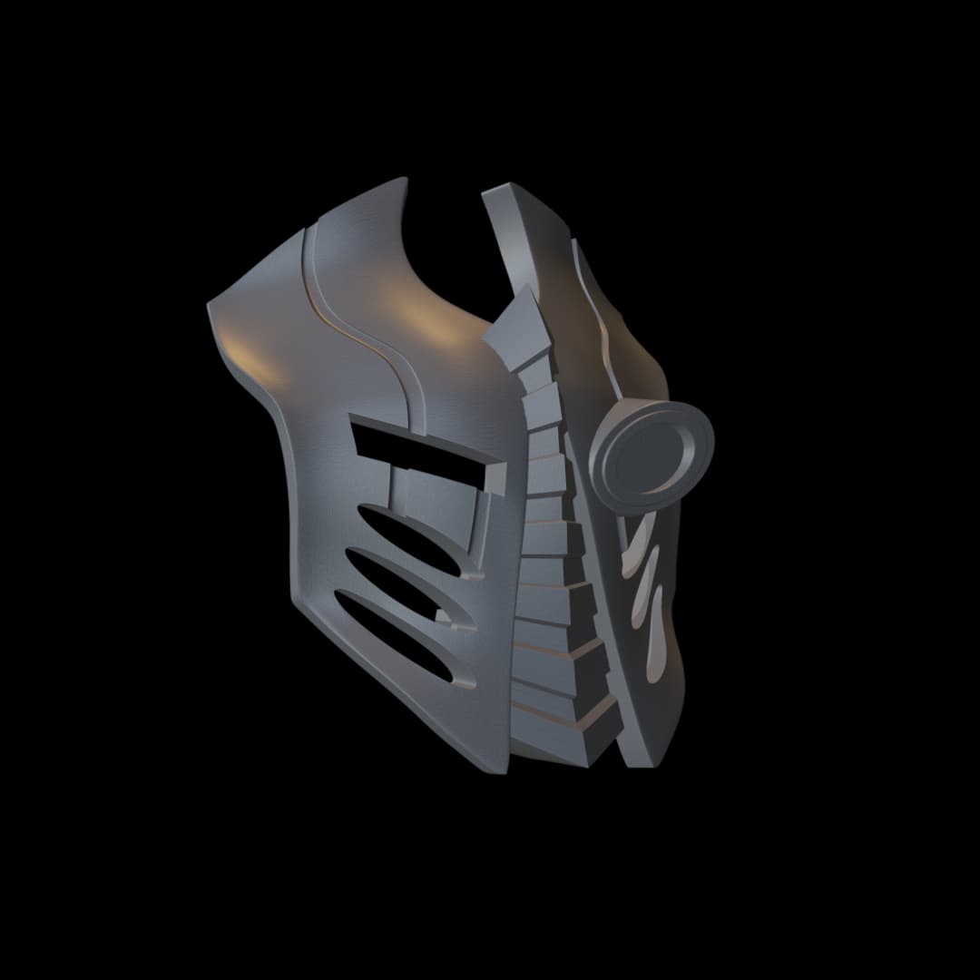 Kanohi Aukume, Great Mask of Binding - Scope version 3d model