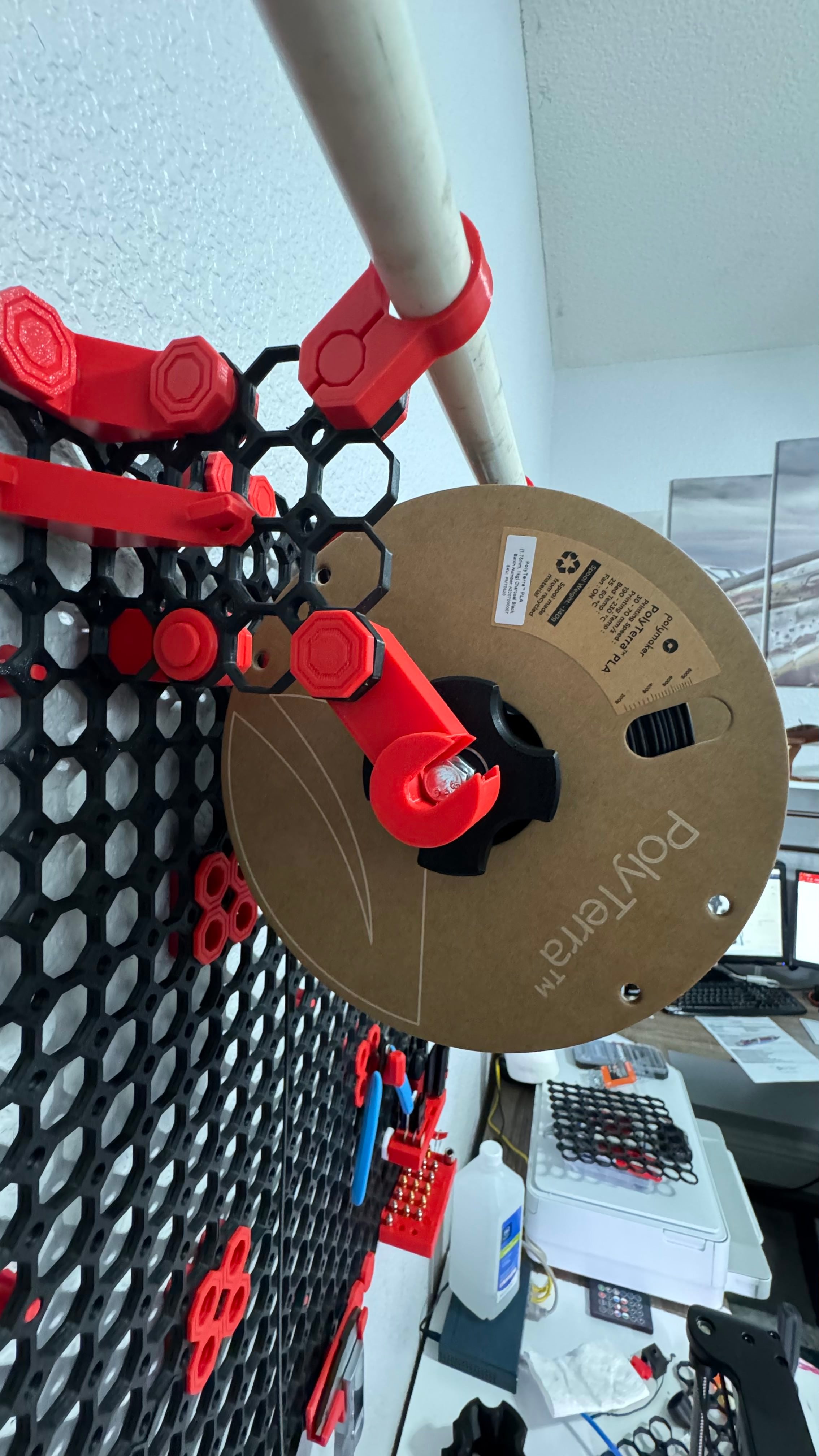 Multiboard Spool Holder Mount 3d model