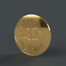 Fallout Nukacade Token 3d model