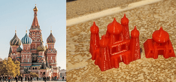 Ancient Civilization Buildings Board Game Tokens 3d model