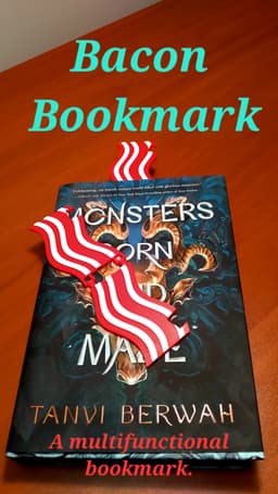Bacon Bookmark 3d model