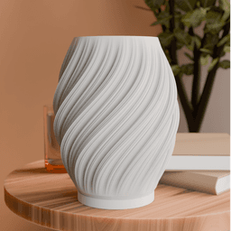 Twist Glow Table Lamp 3d model