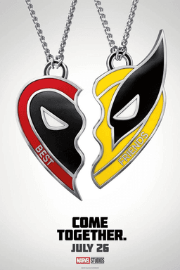 Deadpool and Wolverine Charms 3d model