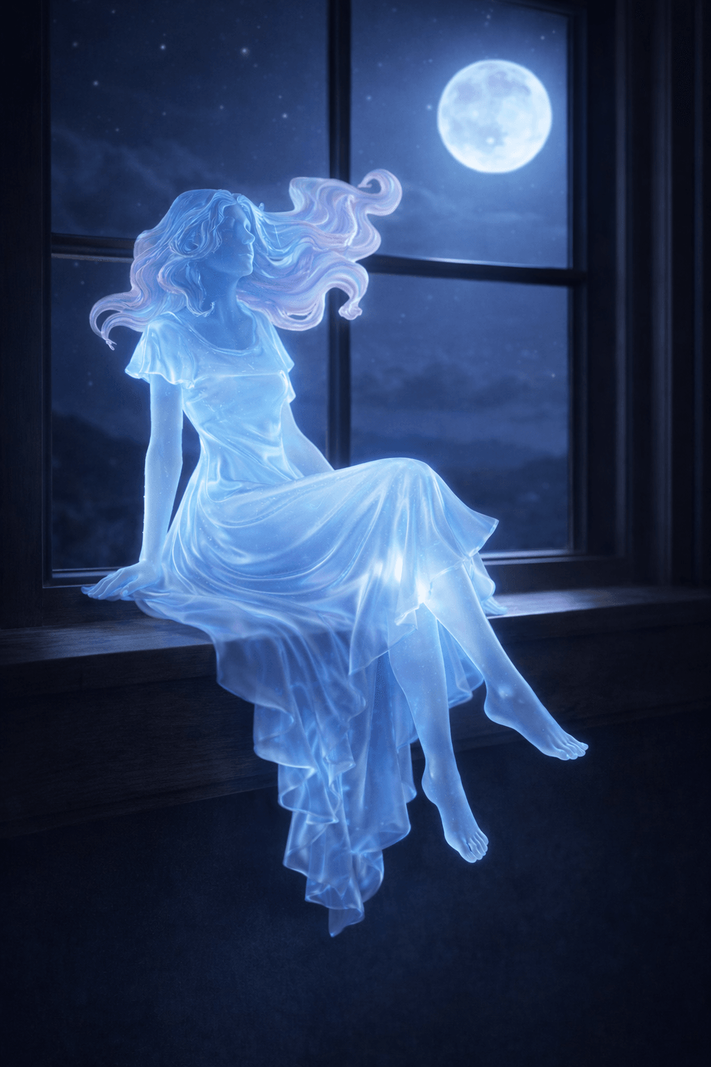 Syl on a Sill 3d model