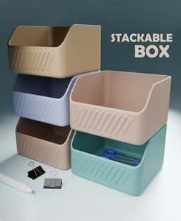 Stackable Office Box 3d model