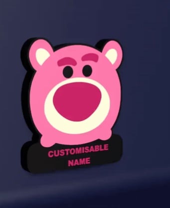 Lotso Bear - LED Strip compatible 3d model