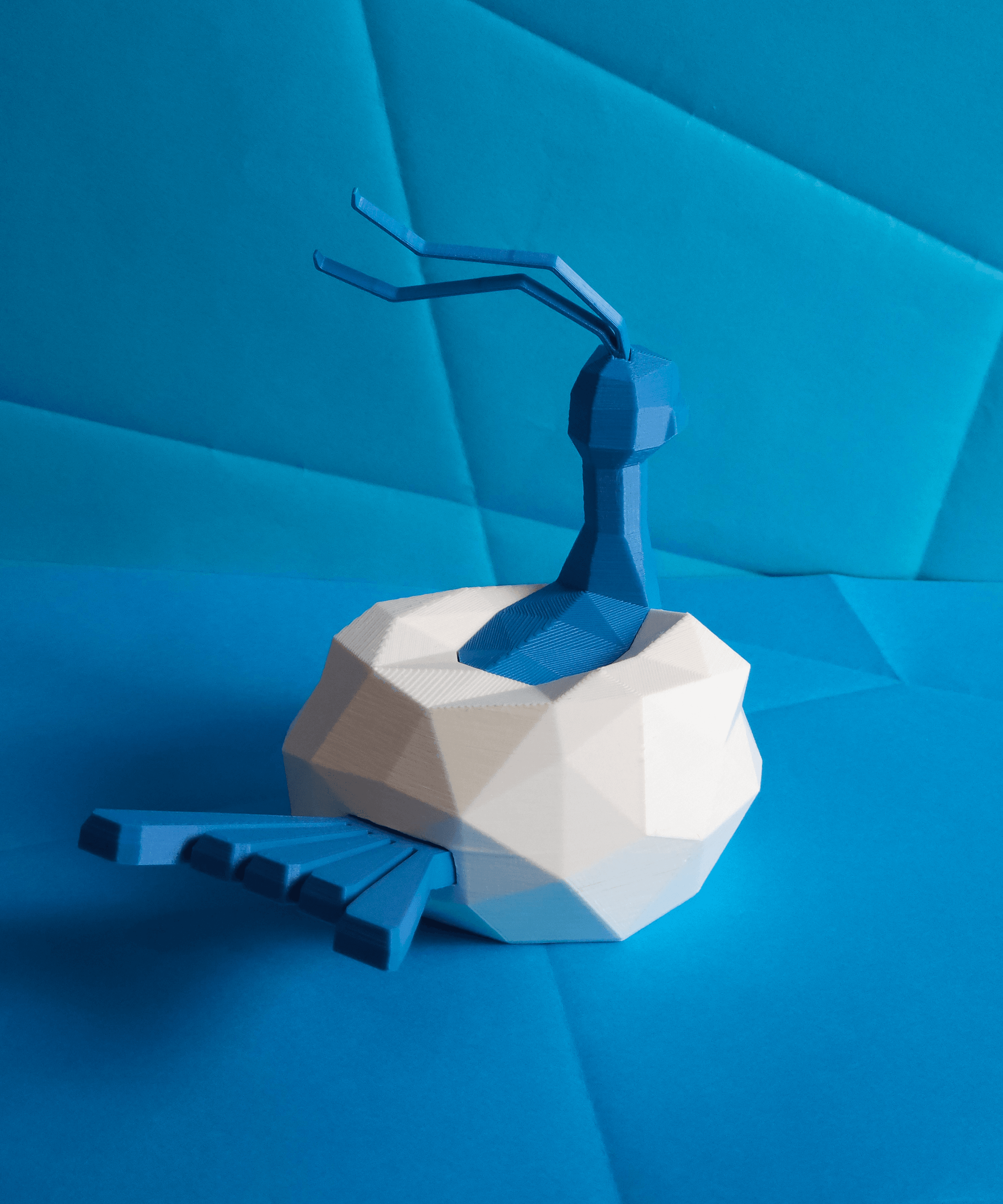 Altaria Low Poly Pokemon 3d model
