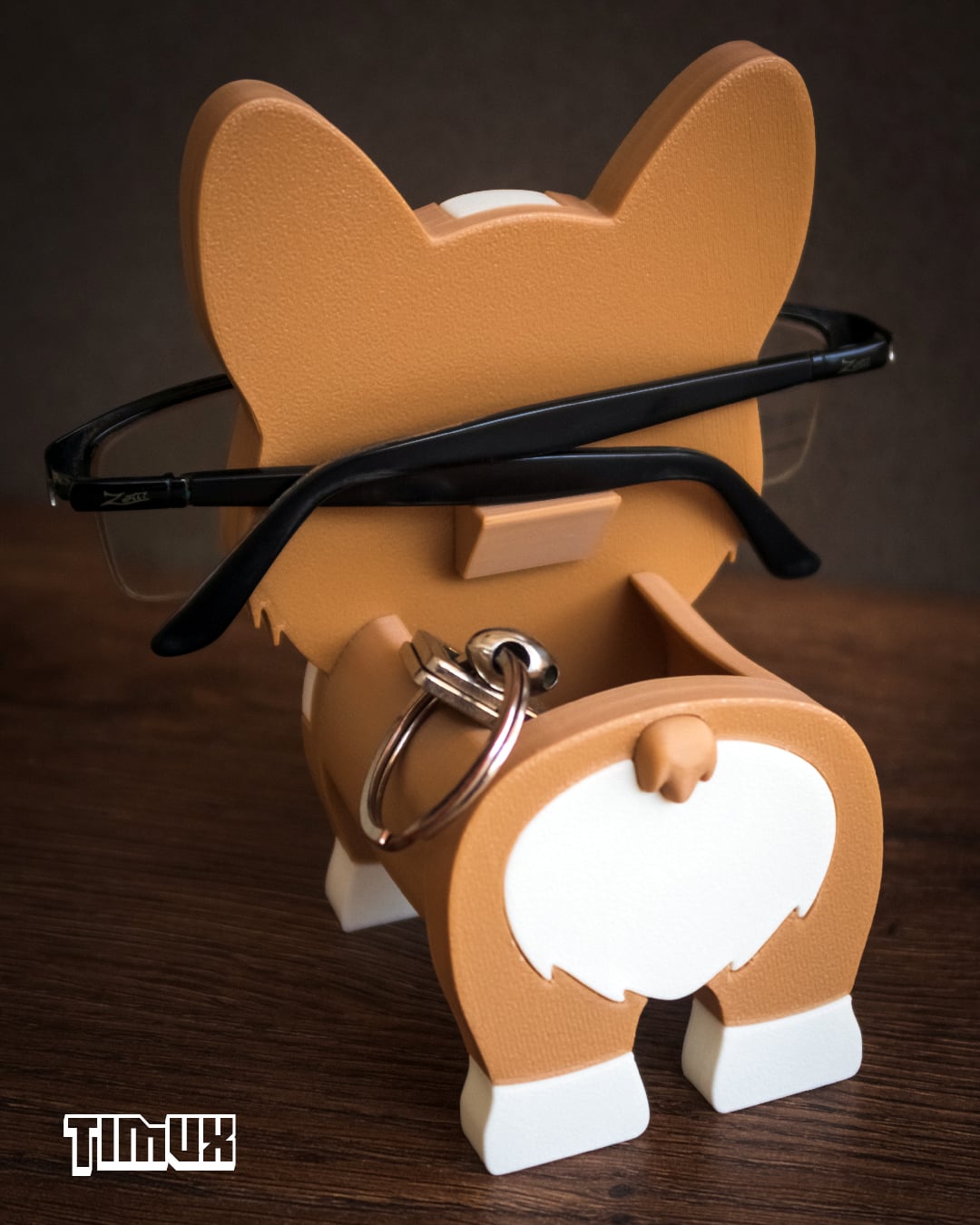 CORGI GLASSES HOLDER 3d model