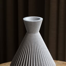 Vase TSUYA - Geometric Origami Vase 3d model
