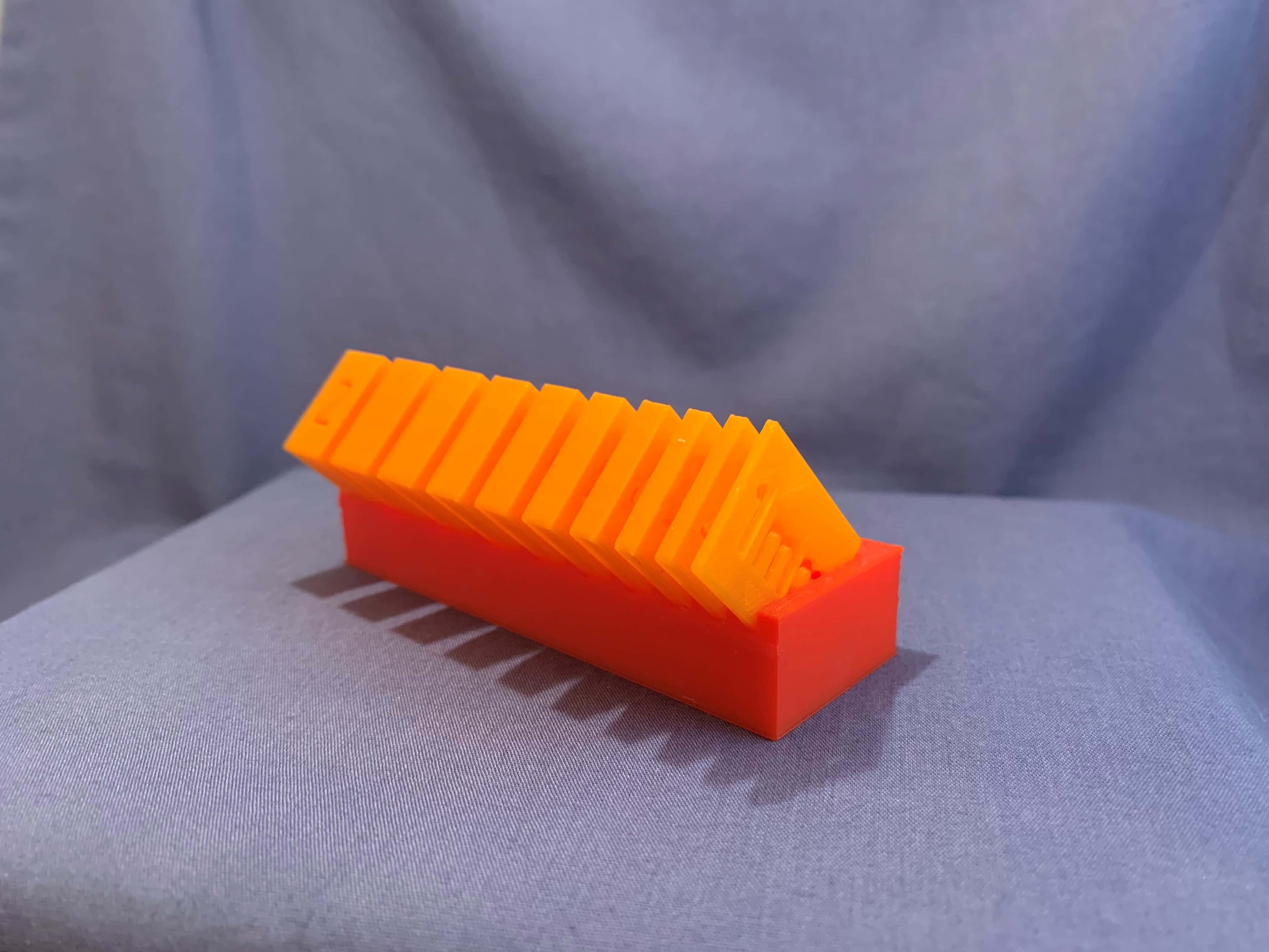Measurement Spacers & Desktop Holder 3d model