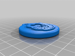 Pennywise Keychain 3d model