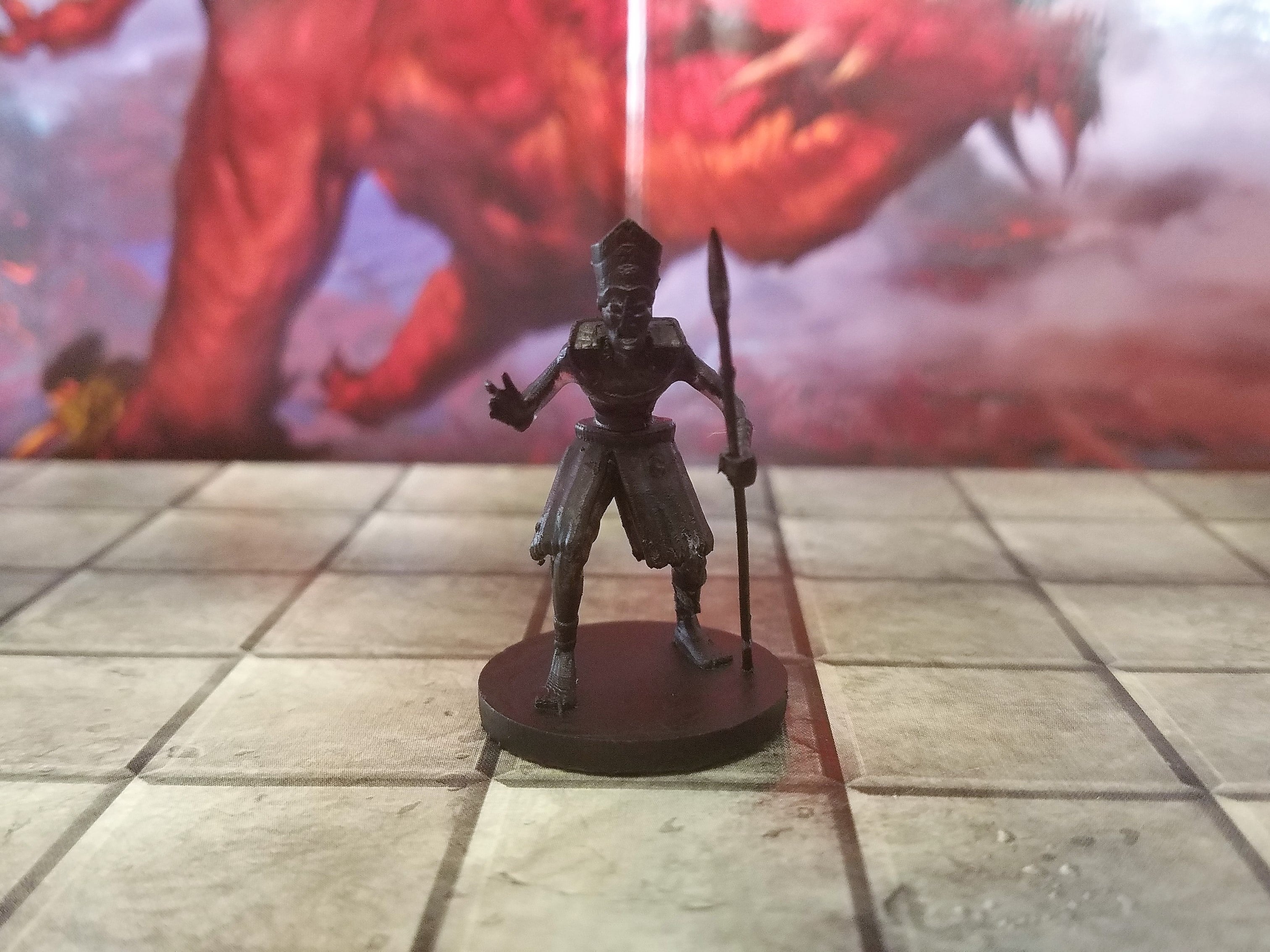 Mummy Lord - Mummy Lord - 3d print - D&D - 3d model