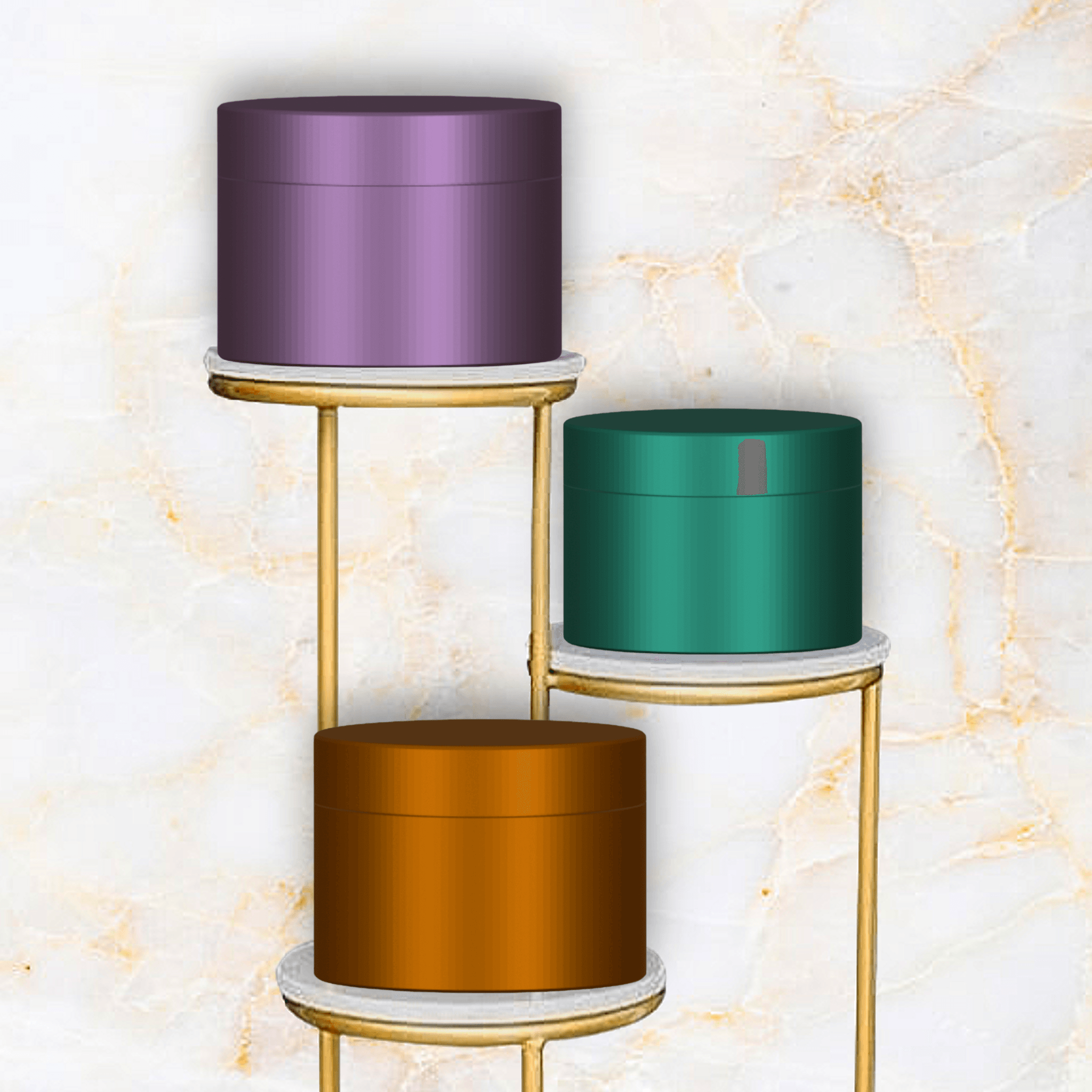 Adjustable Size Screw Top Gift Box 3d model