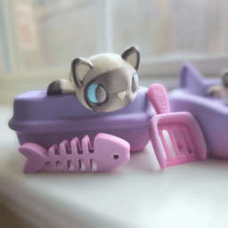 2025 Kitty Playset 3d model