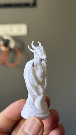 Dragon Chess Set – Detailed Fantasy Sculptures 3d model