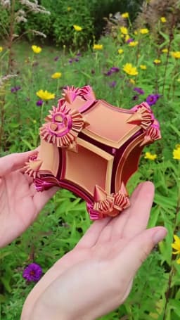 Gear Orb Fidget 3d model