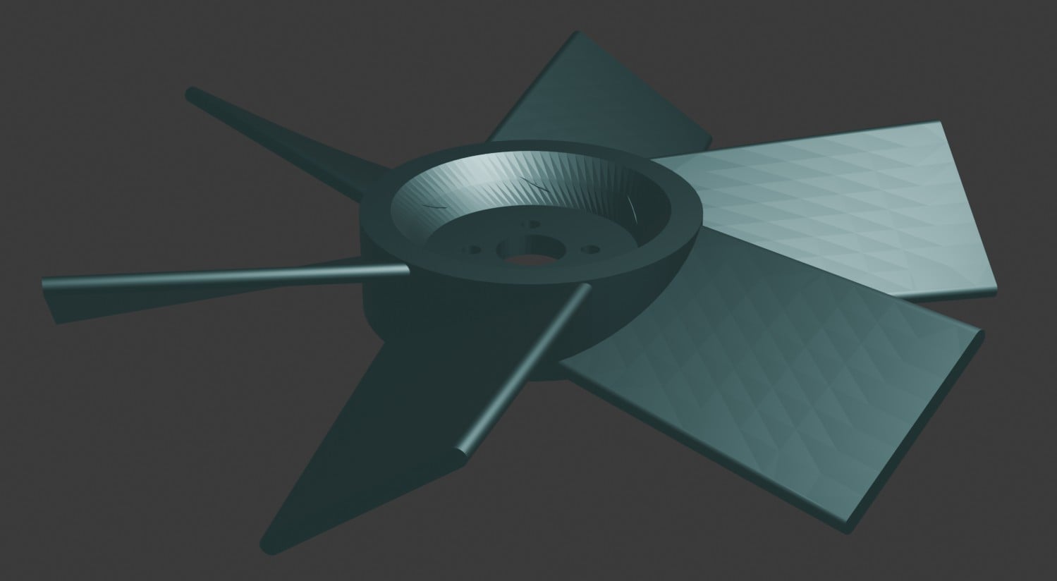 paletas de ventilador 3d model